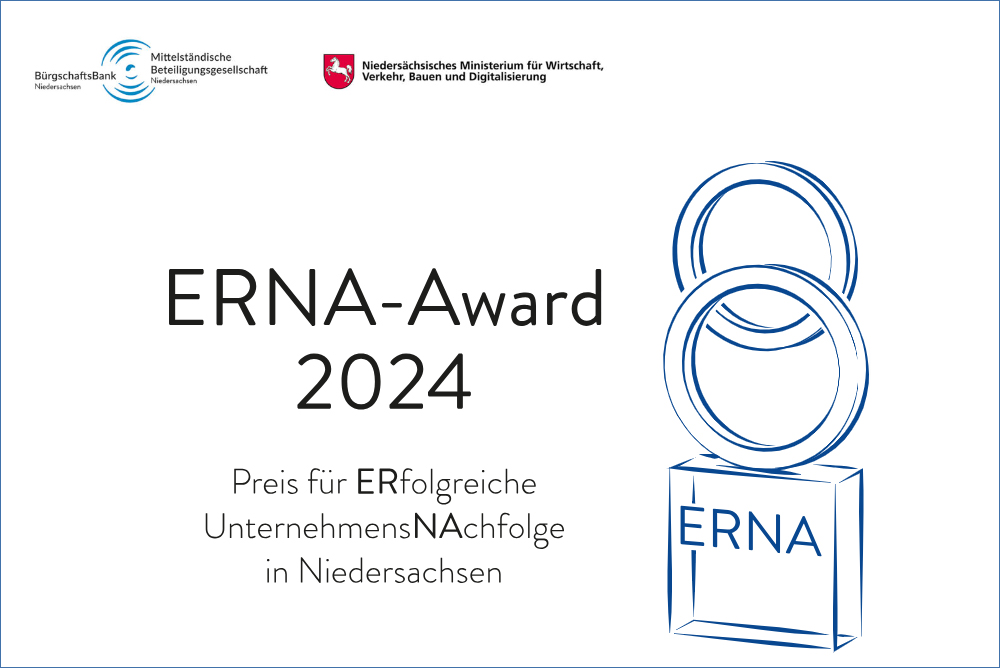 Unternehmensnachfolge ERNA-Award 2024