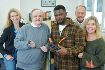 Migrationszentrum der MaßArbeit brachte jungen Afrikaner in Arbeit 