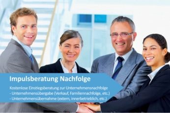 Impulsberatung zum Thema Nachfolge 