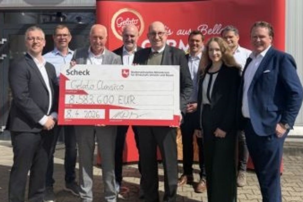 Gelato Classico erhält Förderbescheid für Neubau des Produktionsstandortes