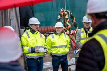 Richtfest bei AVO Werkserweiterung in Belm