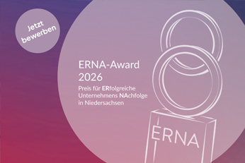 ERNA-Award: Erfolgreiche Unternehmensnachfolgen aus dem Osnabrücker Land gesucht