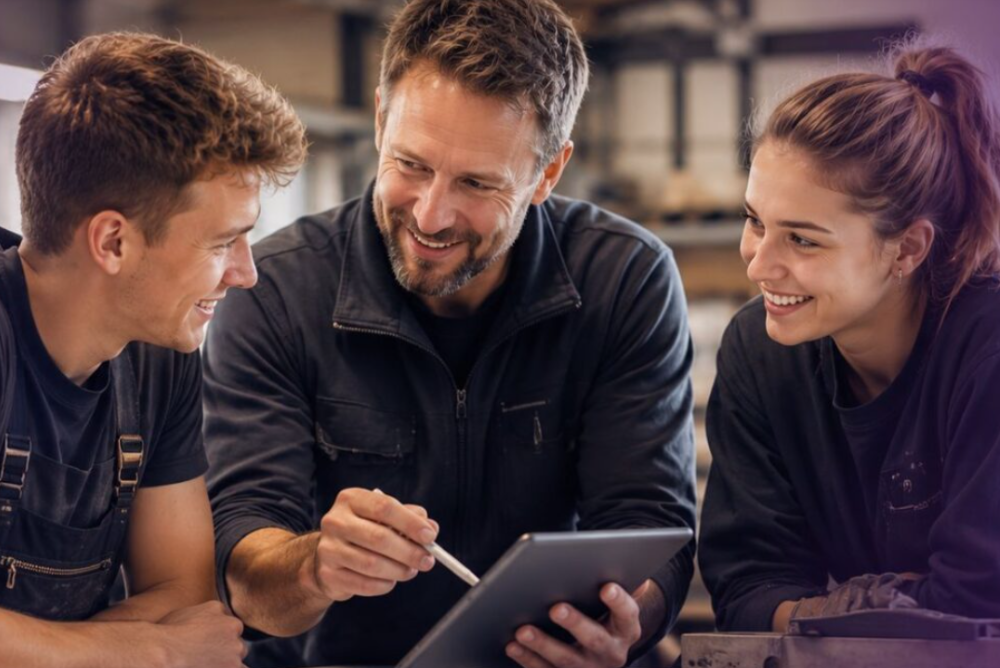 In drei Schritten zum attraktiven Arbeitgeber im Handwerk
