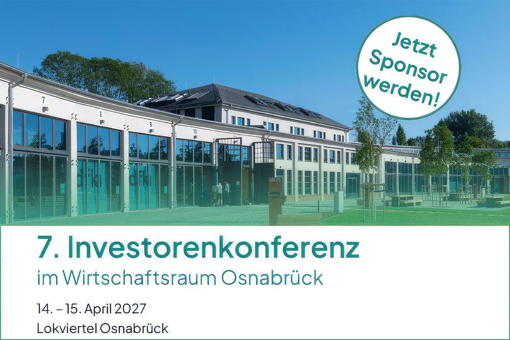 7. Investorenkonferenz: Jetzt Sponsor werden!