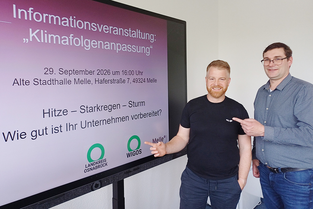 Veranstaltung "Klimafolgenanpassung: Wie gut sind Unternehmen auf Starkwetterereignisse vorbereitet?"