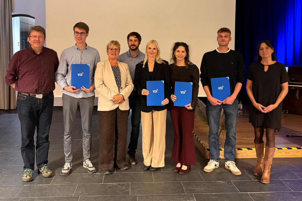 Förderpreise des VDI-Bezirksvereins Osnabrück-Emsland an Hochschule Osnabrück