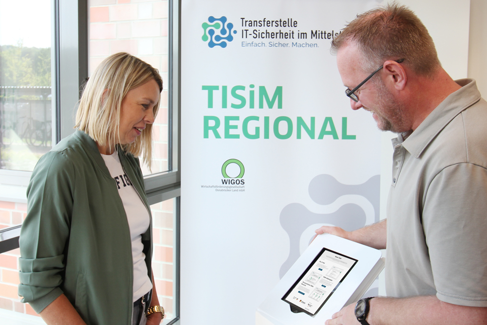 TISiM-Regionalstelle vor Ort auf SPIE OSMO Technologieforum