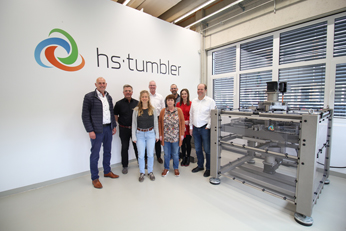 Unternehmensbesuch der WIGOS bei hs-tumbler im Sommer 2022