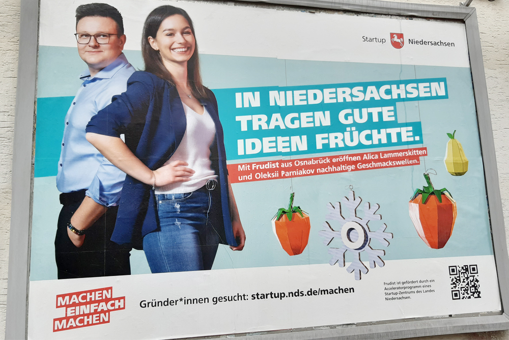 Plakatkampagne von startup.niedersachsen