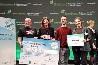Seedalive gewinnt Startup-Days der Grünen Woche