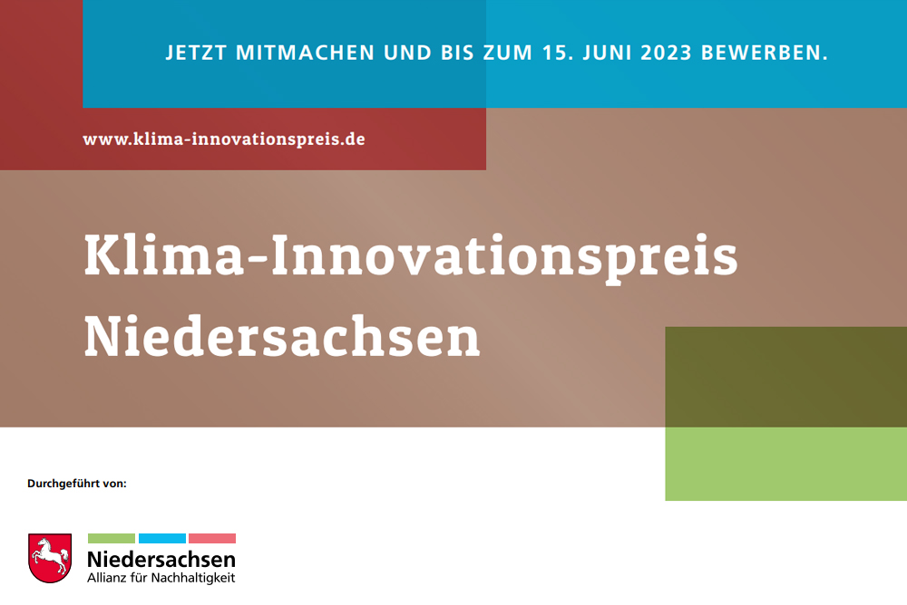 Klima-Innovationspreis Niedersachsen