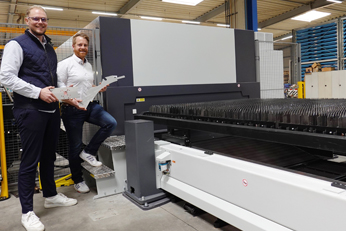 Das Metallbauunternehmen GLA-WEL in Melle hat nach einer Fördermittelberatung der WIGOS in den Maschinenpark investiert 