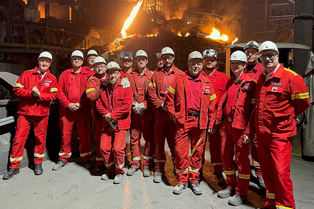 GMH Gruppe: Technischer Großschaden am Ofen schnell behoben