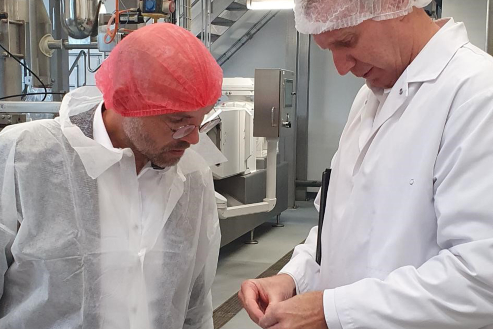 Besuch von WIGOS-Geschäftsführer Peter Vahrenkamp im DIL