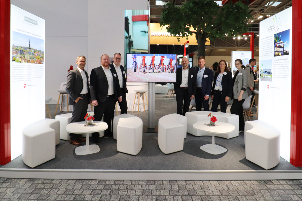 Stadt und Landkreis Osnabrück präsentieren sich als Innovations-Raum auf EXPO REAL