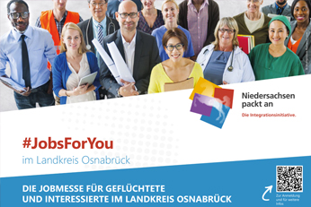 Die Jobmesse für Geflüchtete und Interessierte im Landkreis Osnabrück