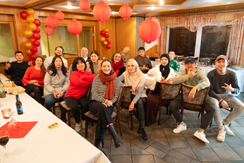 Neujahrsfest für chinesische Auszubildende