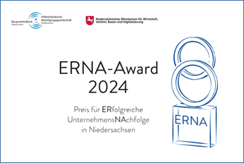 Unternehmensnachfolge ERNA-Award 2024