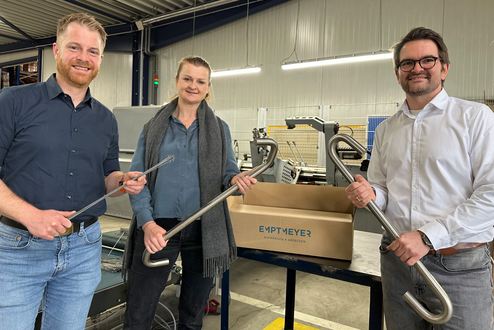 Neue Generation hat das Unternehmen Jürgen Emptmeyer zum modernen Produktionsbetrieb transformiert