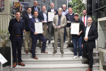 Drei Handwerksbetriebe mit Förderpreis der Innungsbetriebe ausgezeichnet
