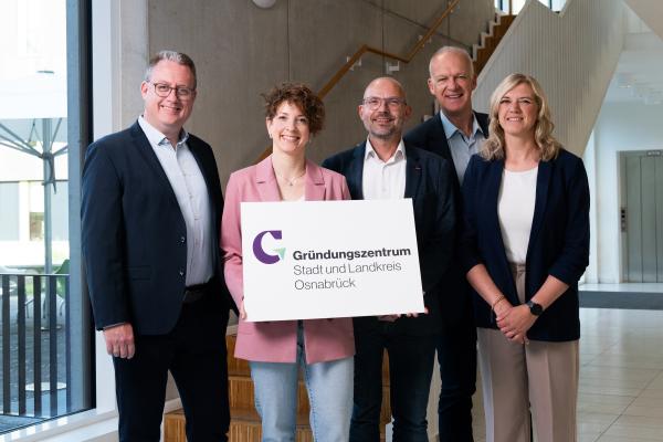 Stadt und Landkreis Osnabrück eröffnen gemeinsames Gründungszentrum