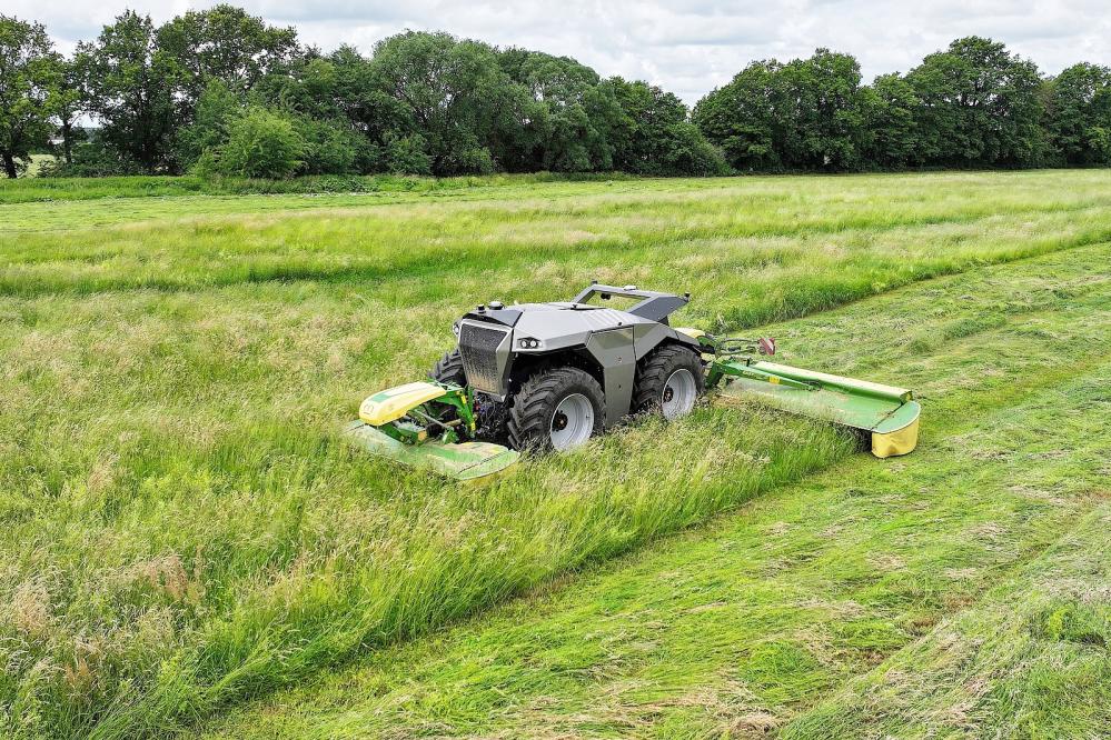 Krone Mähroboter im Einsatz