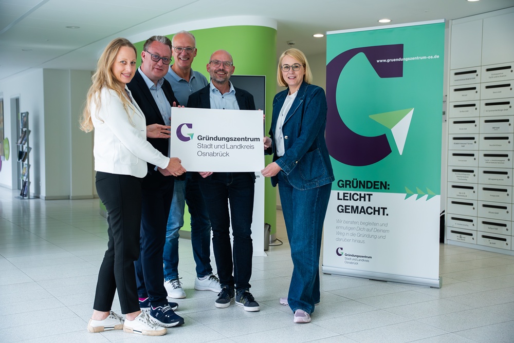 Besucher im Gründungszentrum