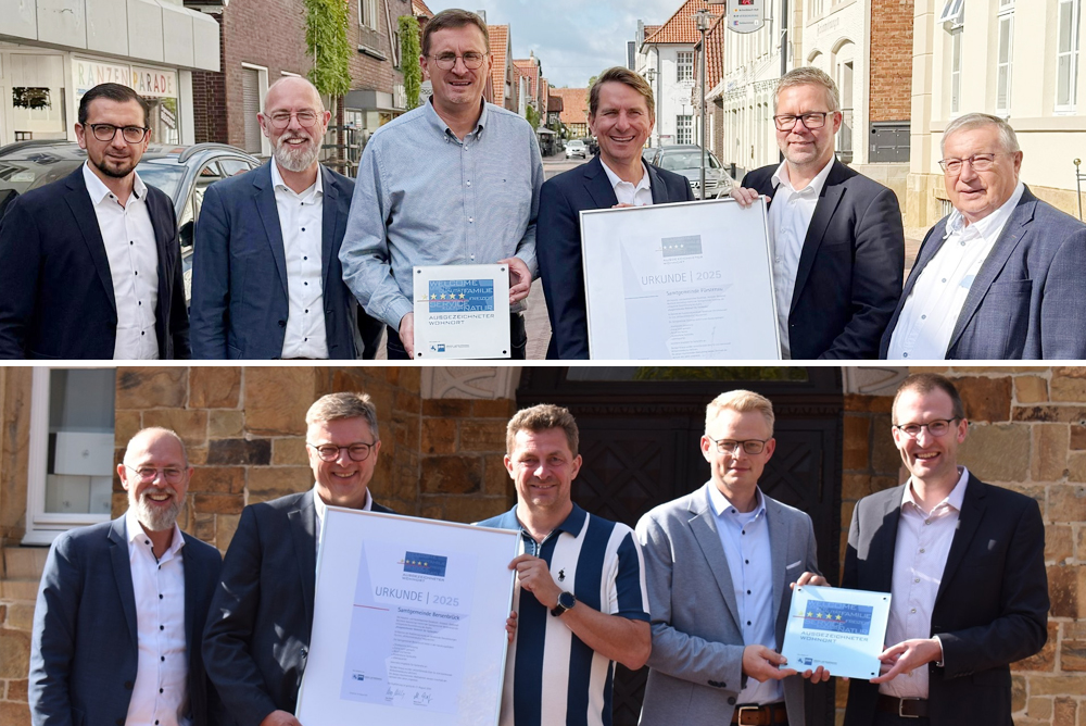 Viele ausgezeichnete Wohnorte für Fachkräfte im Landkreis Osnabrück