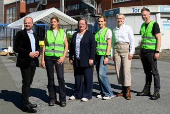 Begehungen auf dem ehemaligen Homann-Gelände in Dissen