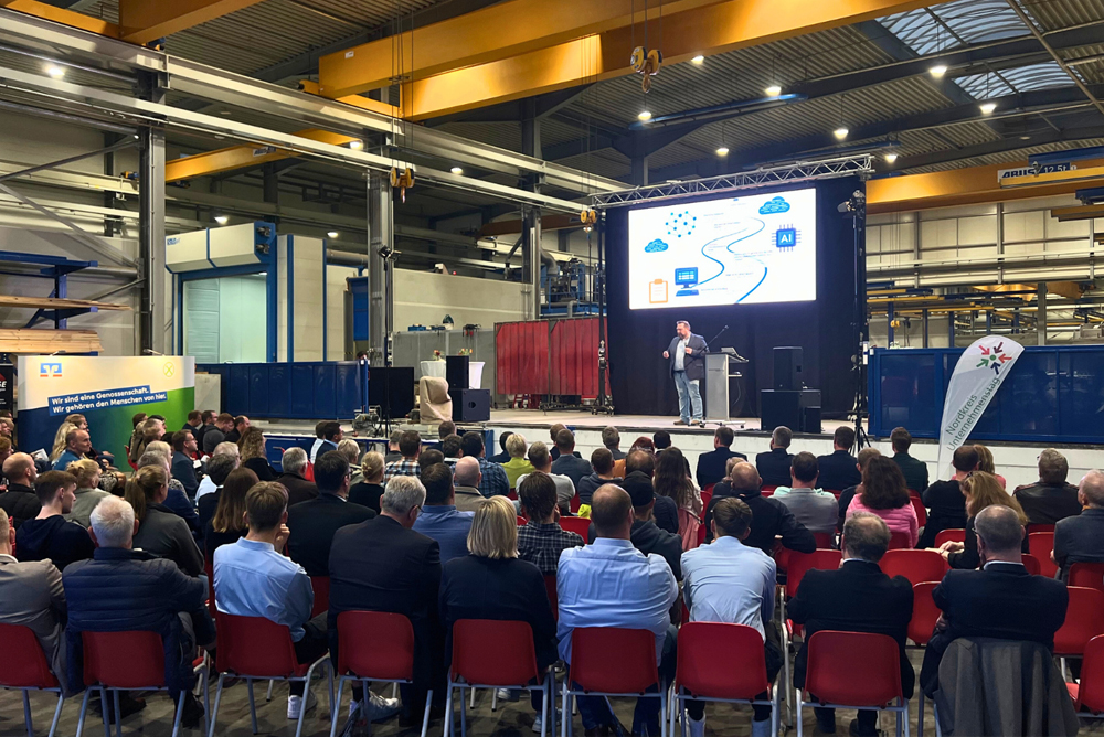 Volles Haus, starke Impulse und spannende Einblicke zu KI im Mittelstand