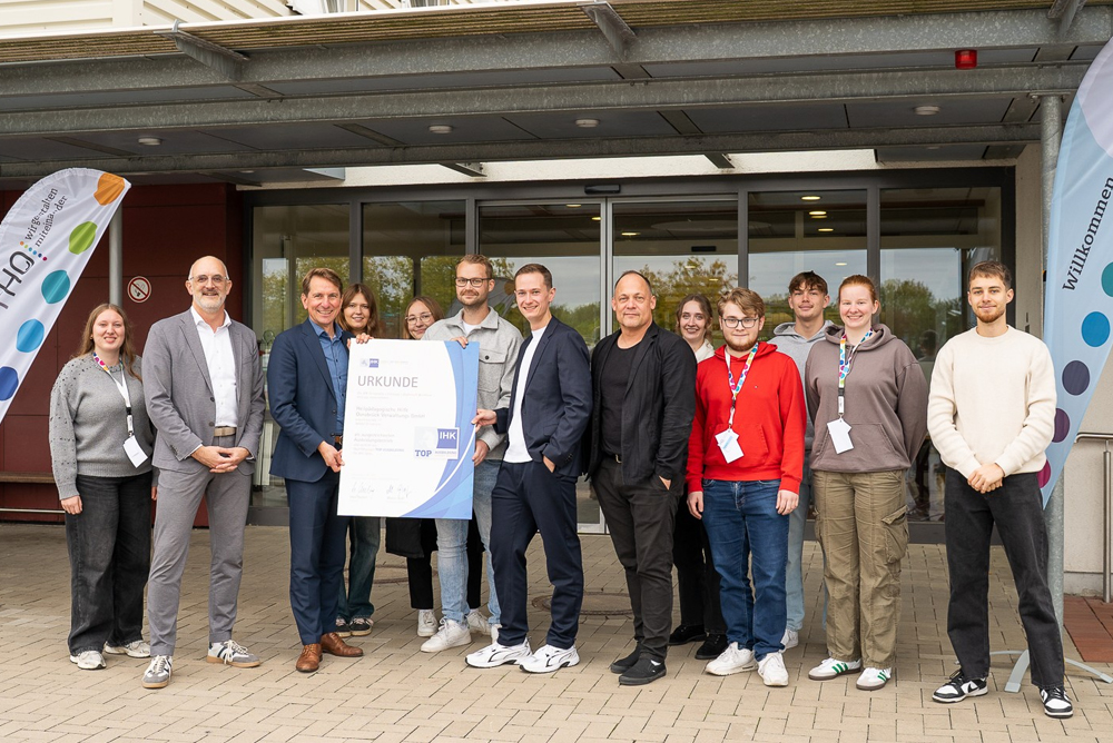 HHO Osnabrück erhält IHK-Siegel „Top-Ausbildung“