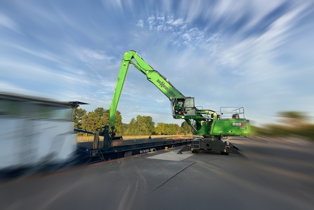 Hafen Wittlager Land: Täglich 3 bis 4 Schiffe für Großbaustelle