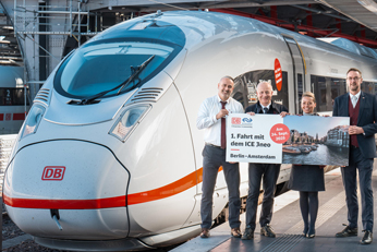 ICE 3: Schneller nach Berlin und Amsterdam
