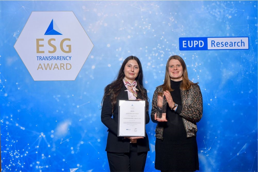 ASSMANN steigt in höchste Exzellenklasse des ESG Transparency Award auf