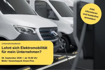 Unternehmerabend "Lohnt sich Elektromobilität für mein Unternehmen?" in Melle
