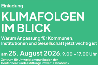 Veranstaltung "Klimafolgen im Blick"