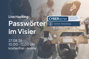 Workshop & Live Hacking – Passwörter im Visier